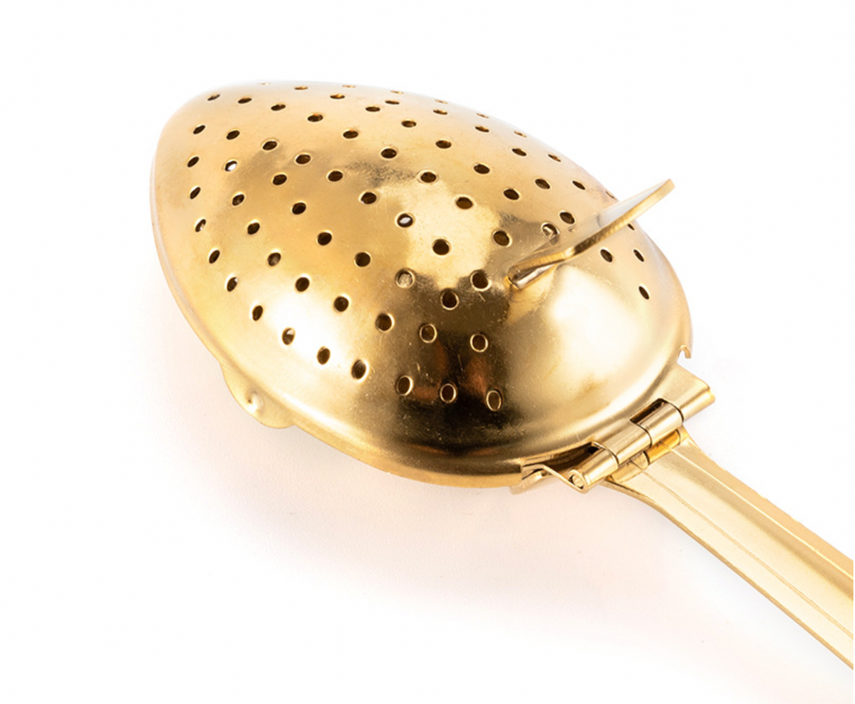Tea Infuser (Gold and Silver) More Tea Hong Kong