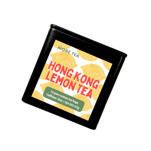 Organic Hong Kong Lemon Tea MoreTea Hong Kong