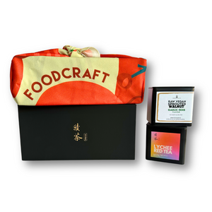 Foodcraft X More Tea CNY Gift Set - Garlic Herb Walnut and Lychee Tea More Tea Hong Kong