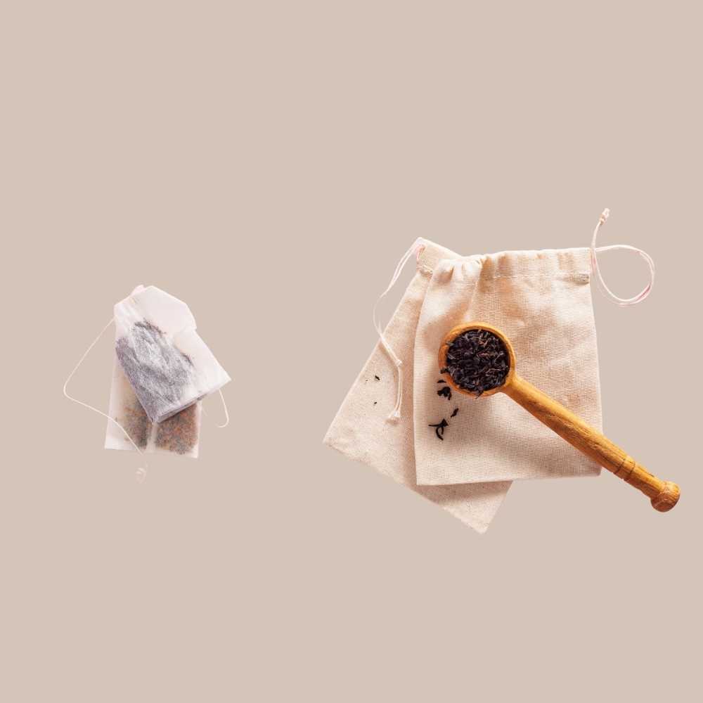 Unbleached Cotton Tea Bags - MoreTea Hong Kong